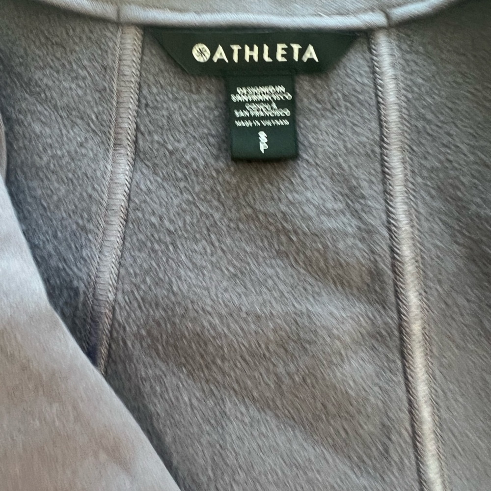 Athleta Women's Purple Moto Jacket Size Small - Picture 4 of 7